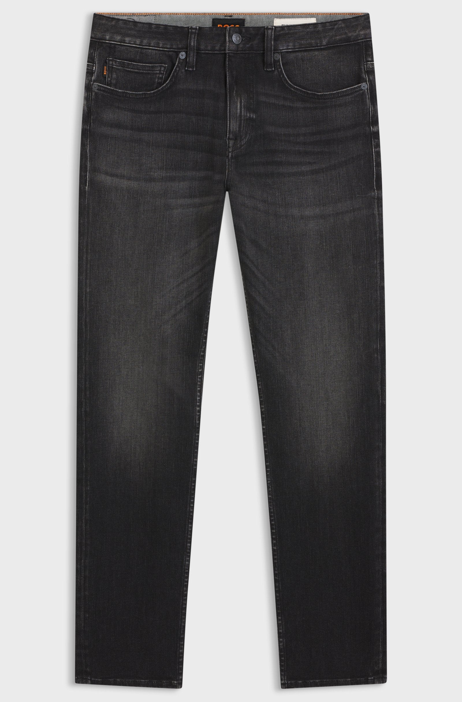 Jeans Black Delaware Full Motion BOSS
