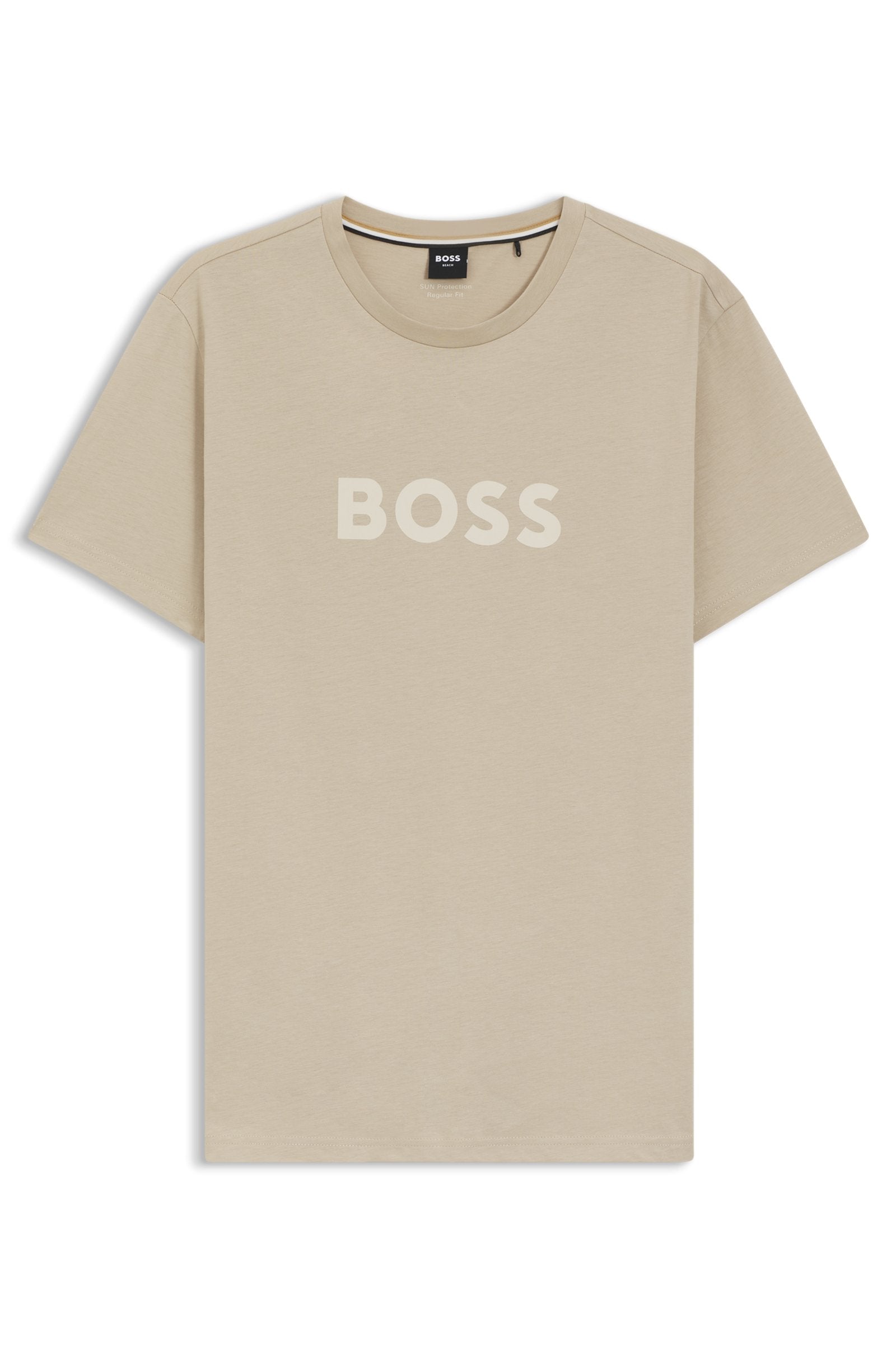 T-shirt com estampa do logótipo BOSS
