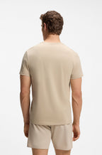 T-shirt com estampa do logótipo BOSS