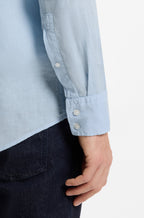 Camisa básica de linho BOSS