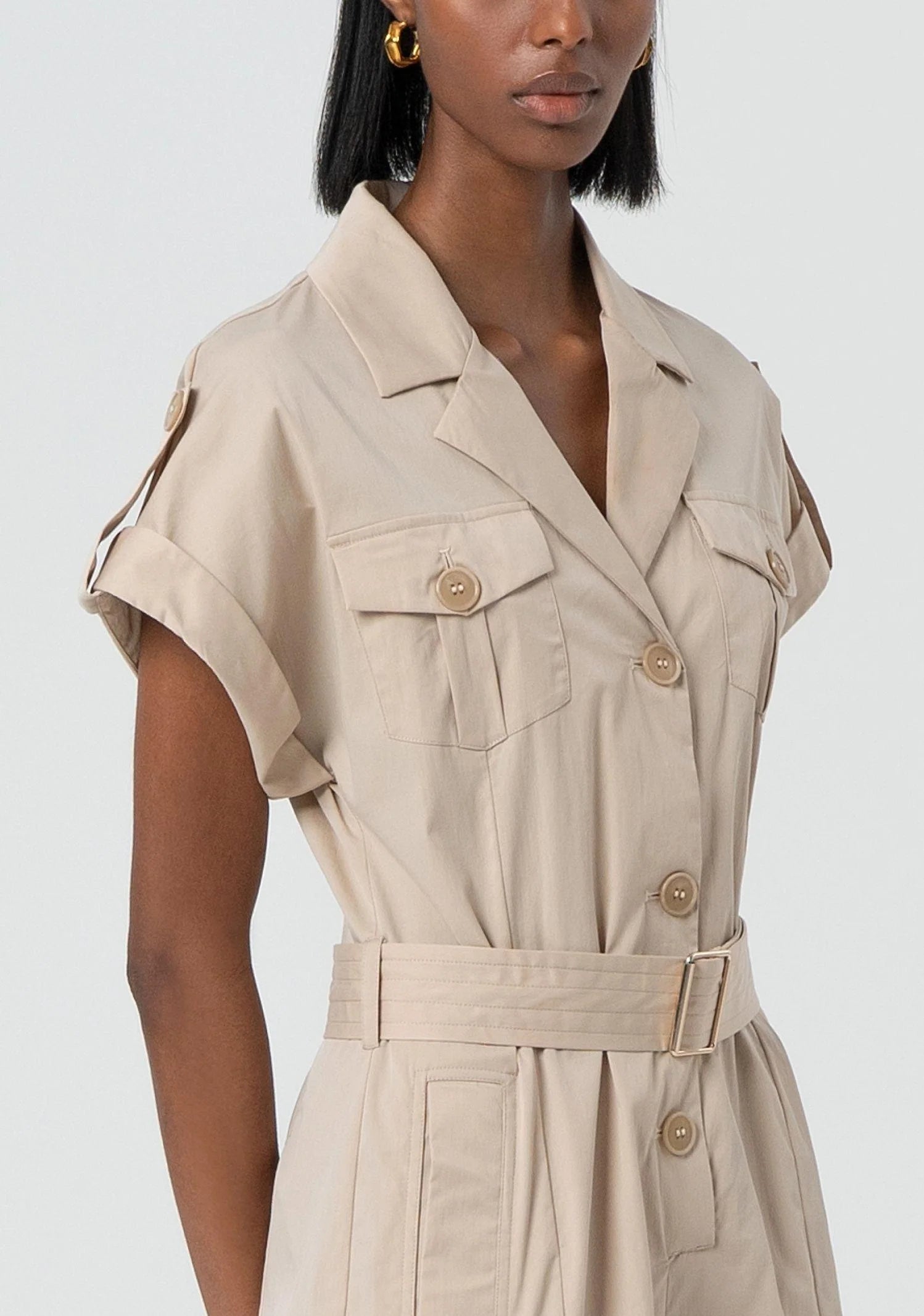 Macacão estilo cargo FRACOMINA