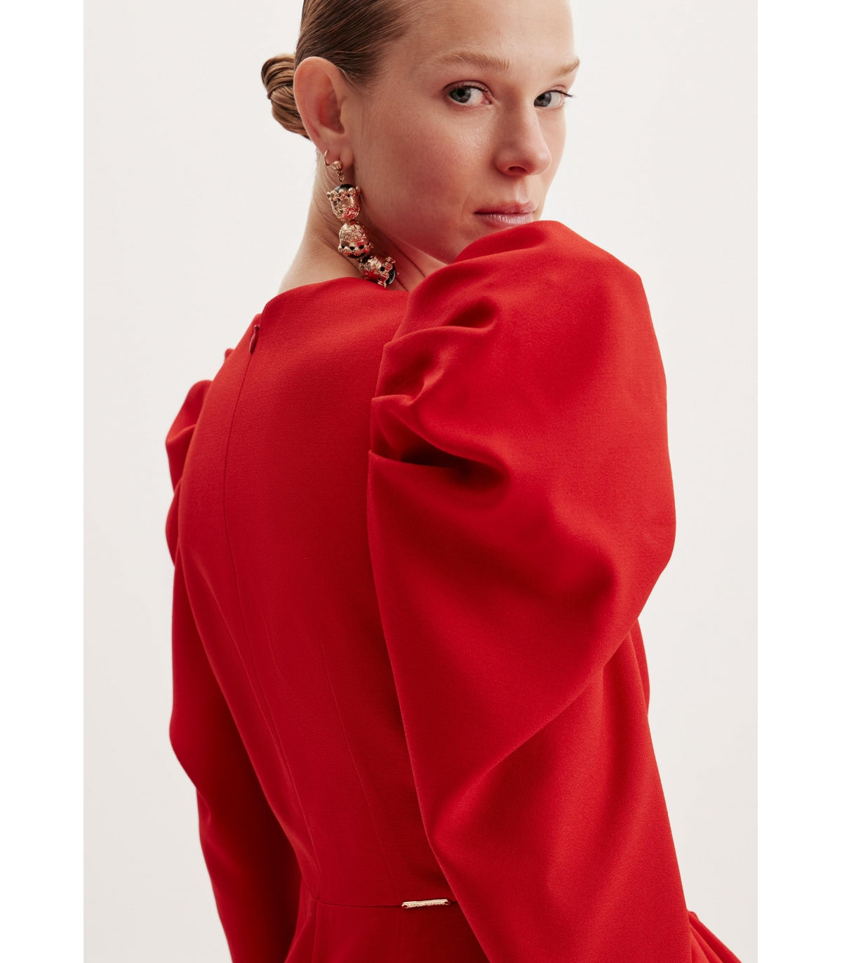 Vestido com decote formato de coração LANÇA PERFUME