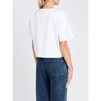 T-shirt com estampa logótipo TWINSET ACTITUDE