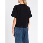 T-shirt com estampa diamante e brilhos TWINSET ACTITUDE