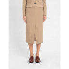 Saia midi com racha frontal TWINSET ACTITUDE