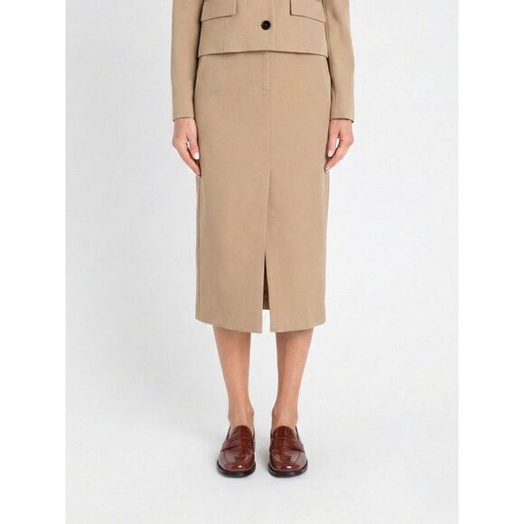 Saia midi com racha frontal TWINSET ACTITUDE