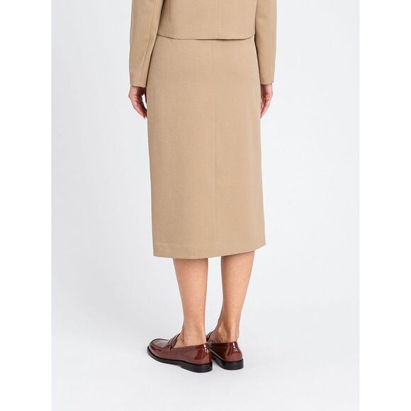 Saia midi com racha frontal TWINSET ACTITUDE