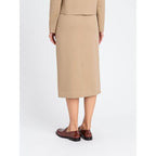 Saia midi com racha frontal TWINSET ACTITUDE