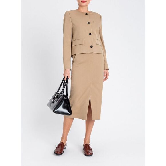 Saia midi com racha frontal TWINSET ACTITUDE