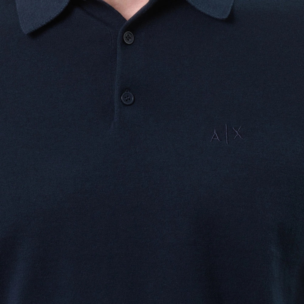 Polo de malha Armani Exchange