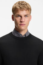 Camisola em malha de algodão BOSS bordado