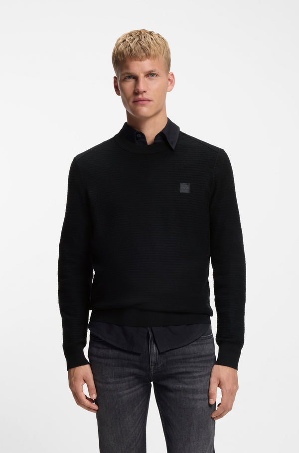 Camisola estruturada em algodão