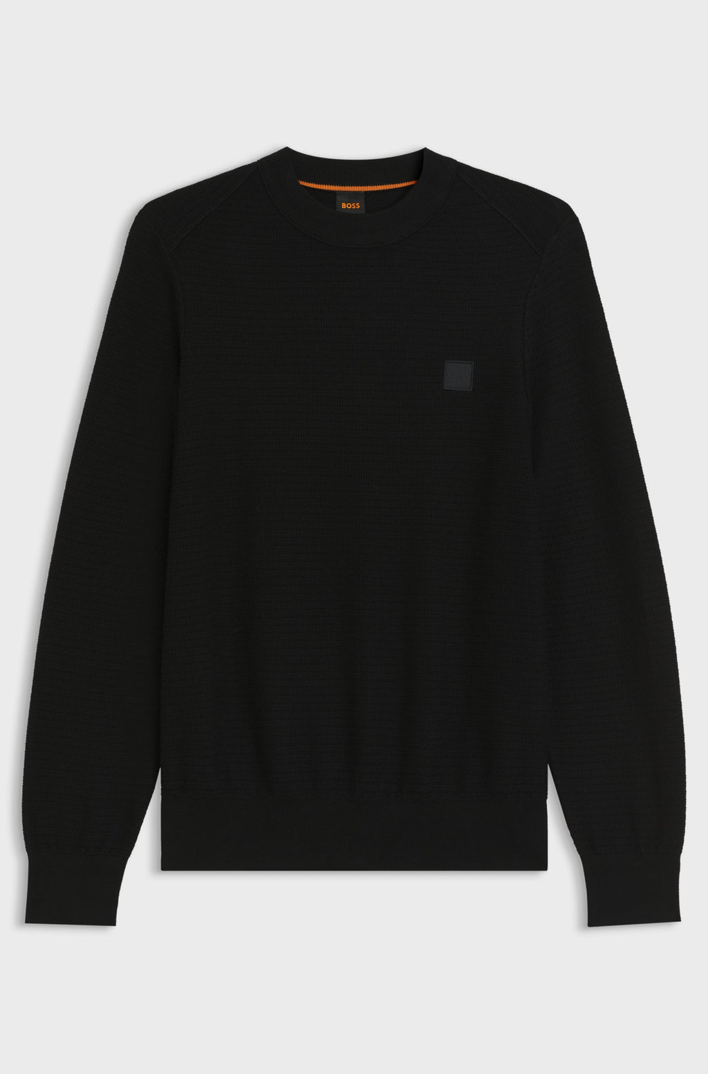 Camisola estruturada em algodão e caxemira