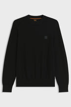 Camisola estruturada em algodão e caxemira