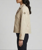 Trench curto de abotoamento duplo MARKUP