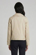 Trench curto de abotoamento duplo MARKUP