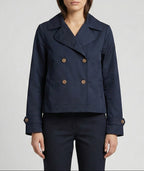 Trench curto de abotoamento duplo MARKUP