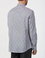 Camisa padrão com losangos Armani Exchange