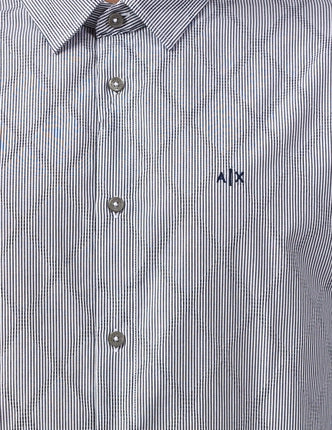Camisa padrão com losangos Armani Exchange