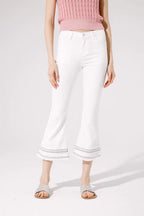 Jeans com bordado GOA GOA
