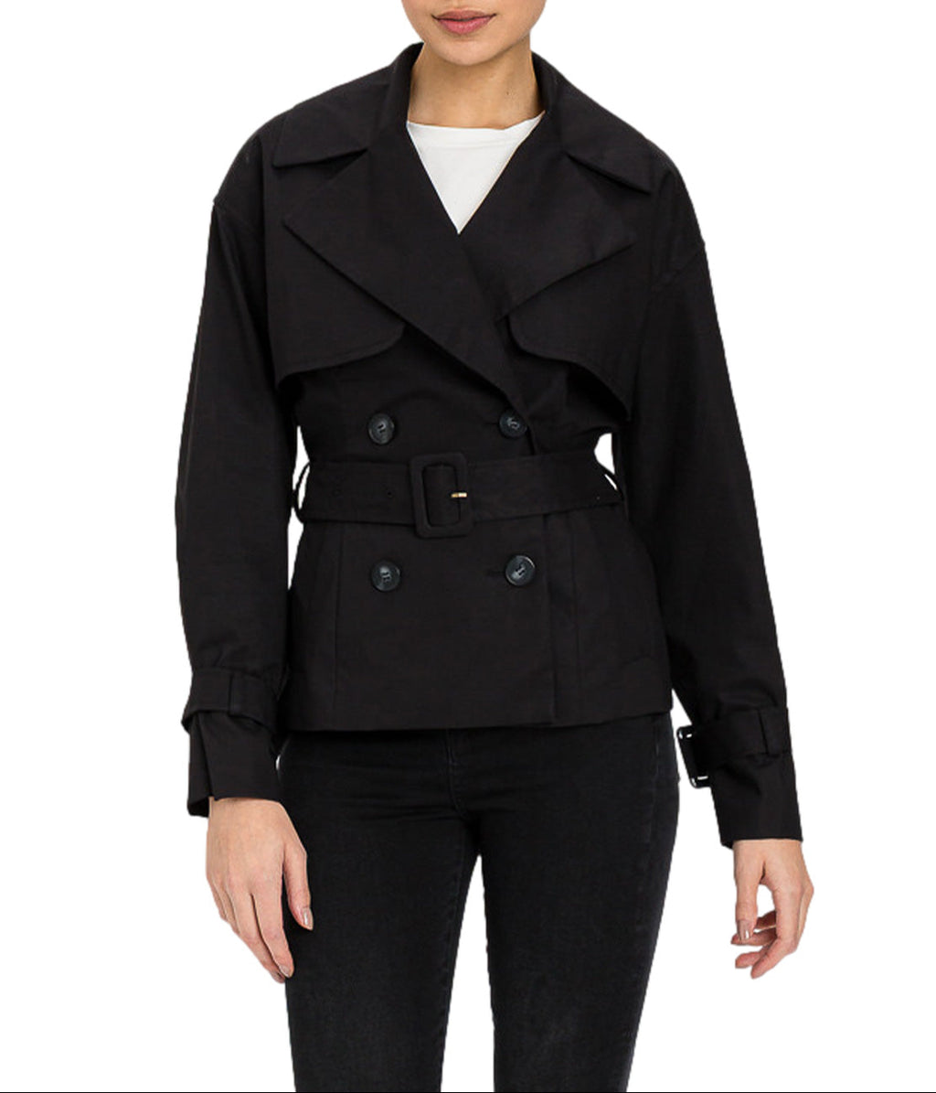 Trench coat abotoamento duplo TWINSET