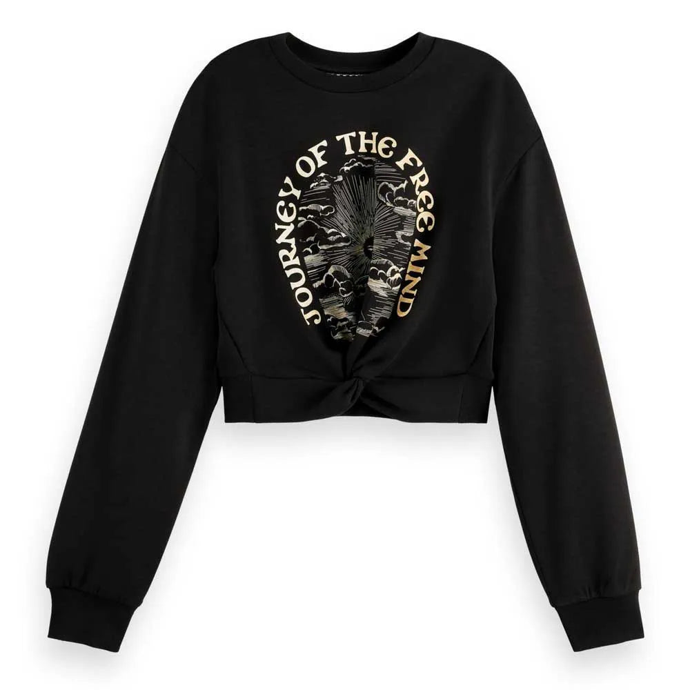 Sweatshirt com detalhe torcido SCOTCH&SODA