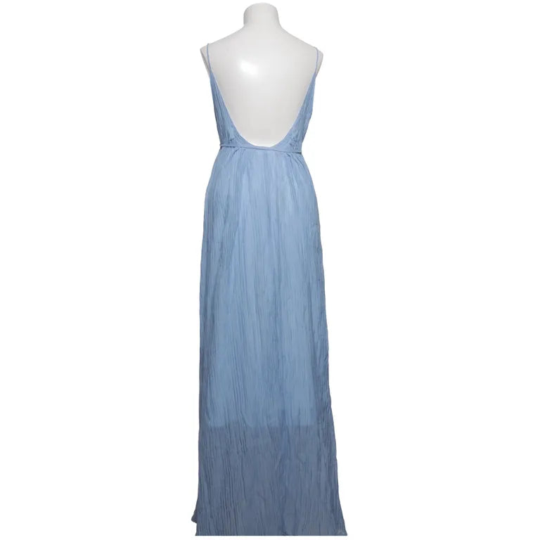 Vestido maxi plissado ELEH