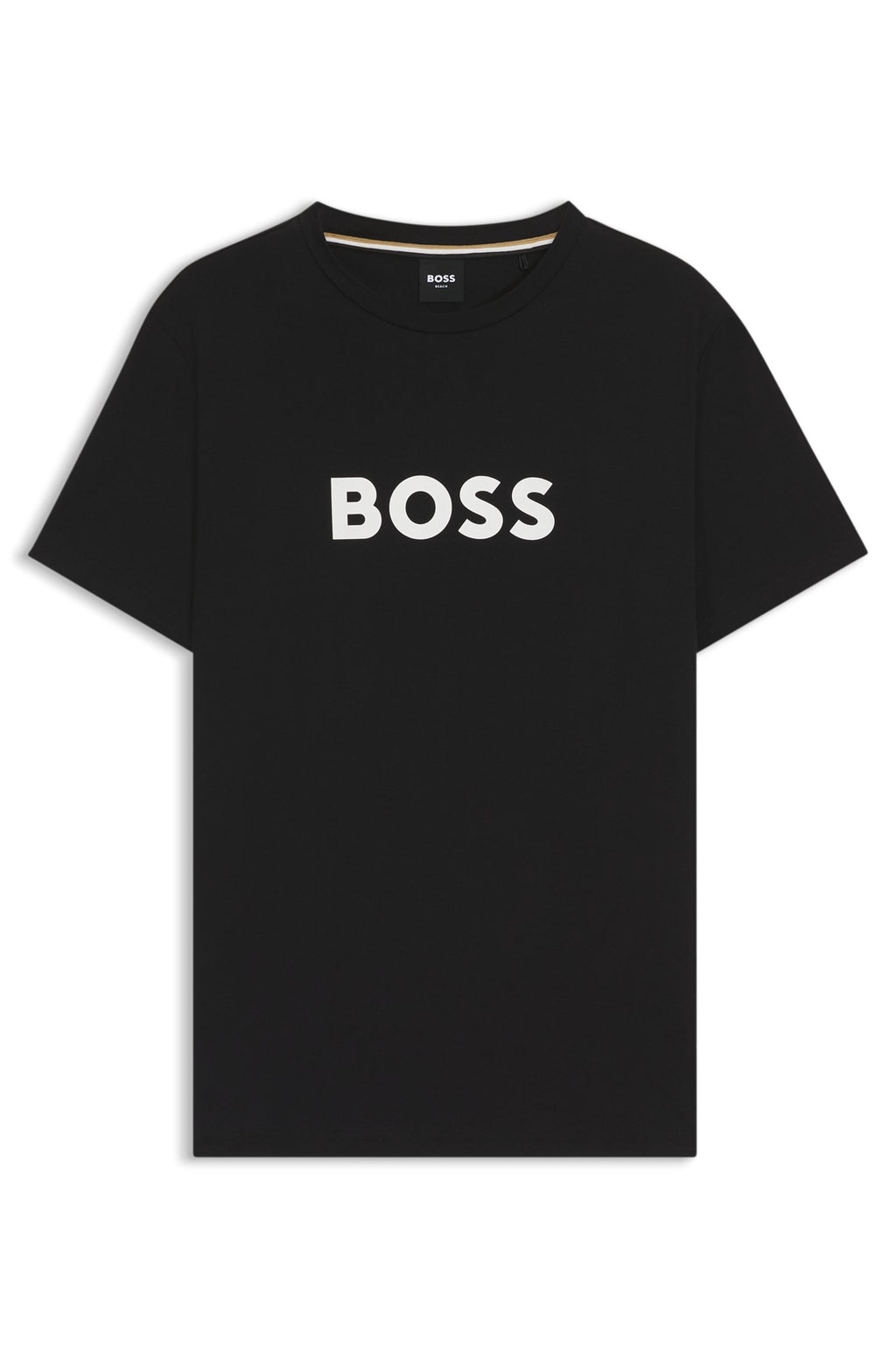T-shirt estampa logótipo BOSS - preto 3