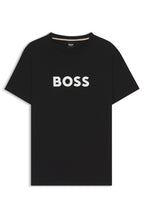 T-shirt estampa logótipo BOSS - preto 3