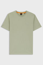 T-shirt algodão com logótipo BOSS