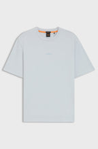 T-shirt em algodão elástico com logótipo