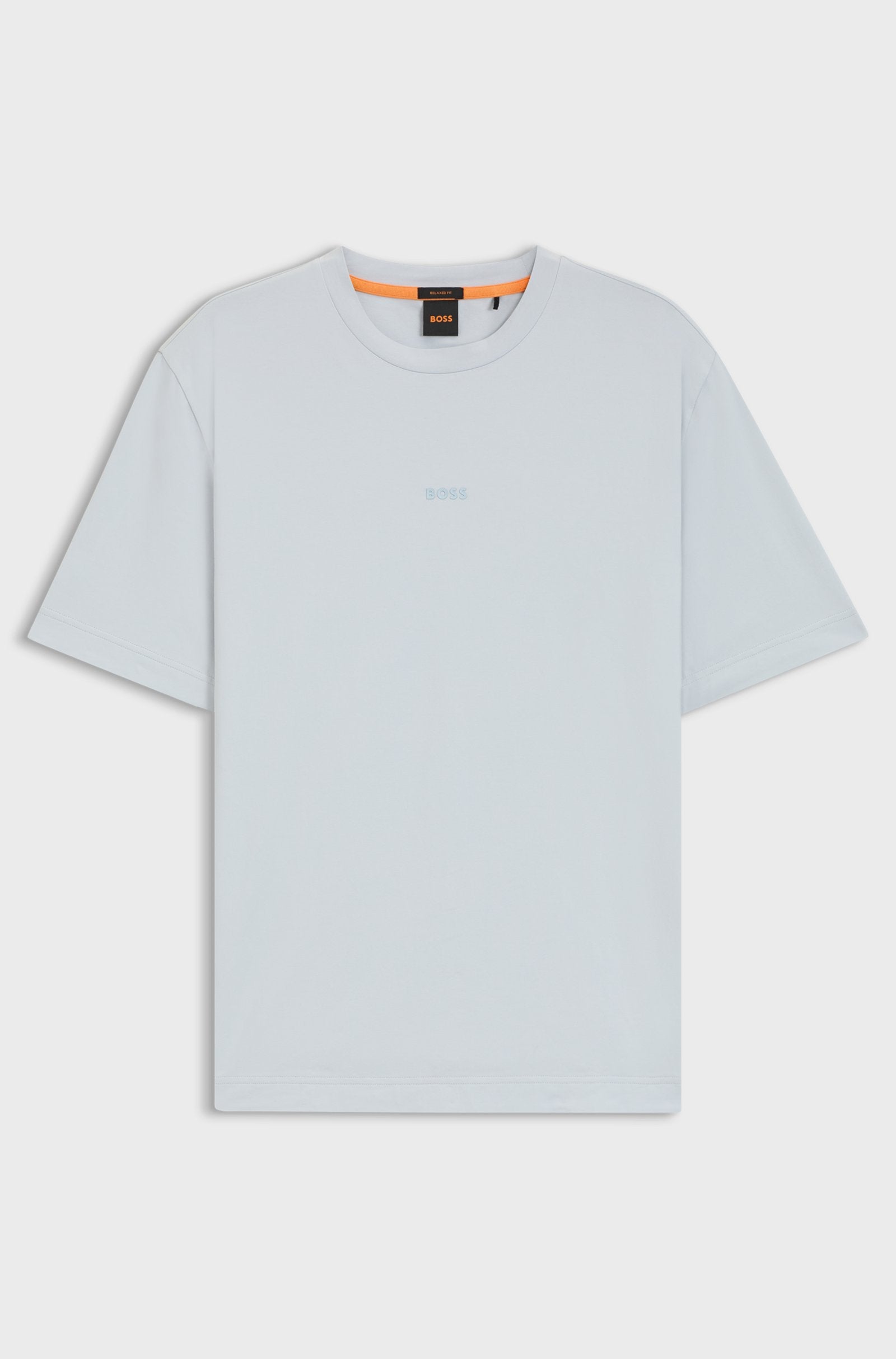 T-shirt em algodão elástico com logótipo