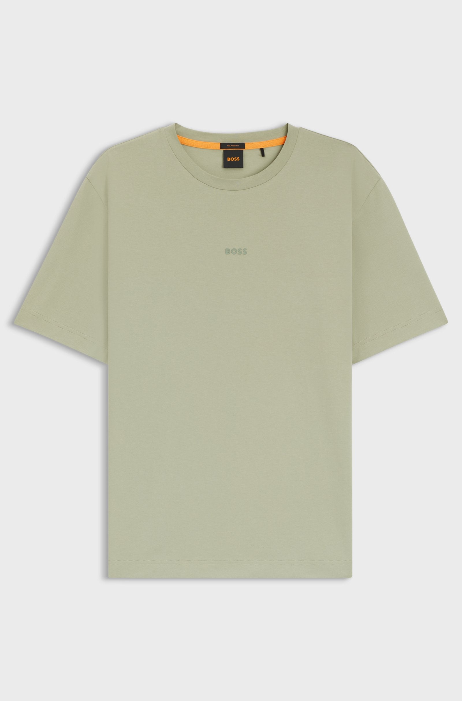 T-shirt em algodão elástico com logótipo