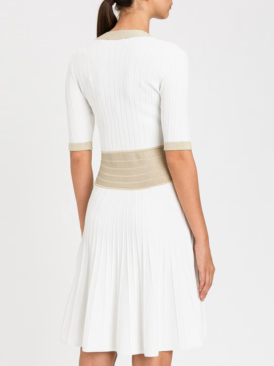 Vestido com lurex TWINSET