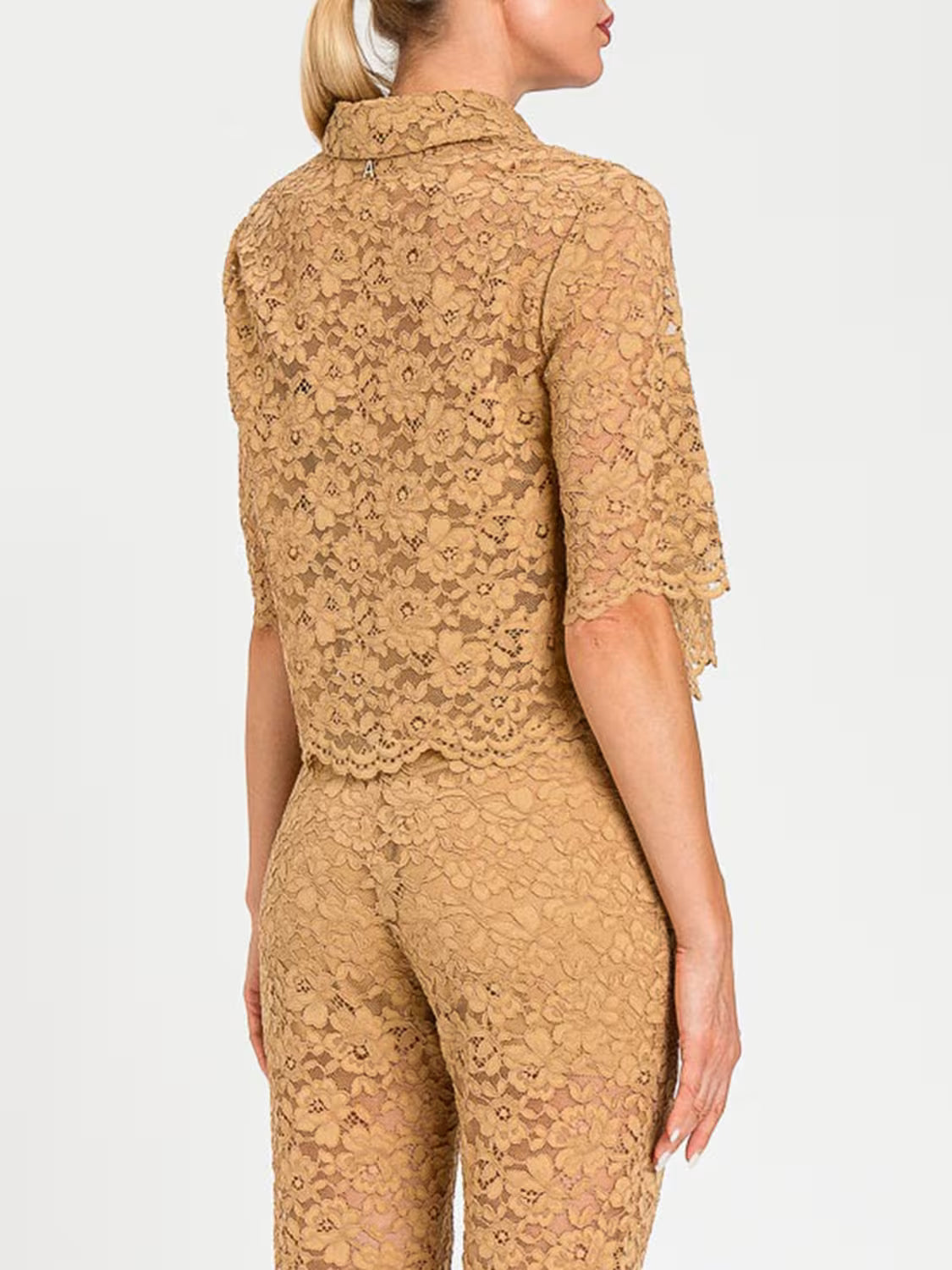 Camisa de renda floral TWINSET