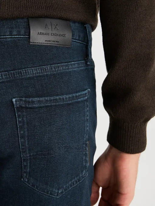 Jeans slim fit ganga escura Armani Exchange